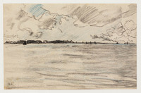 KT 1005
<br/>
Riviergezicht
<br/>
<em>Comte, Adolf le (1850 - 1921)</em>